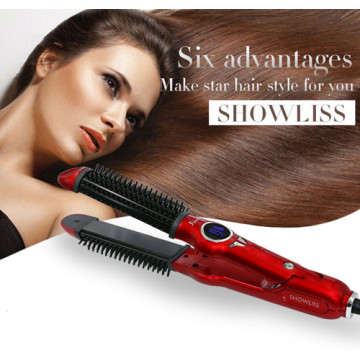 3 in 1 electric Hair Straightener Brush